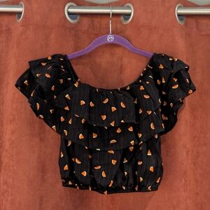 Express Watermelon Print Crop Top